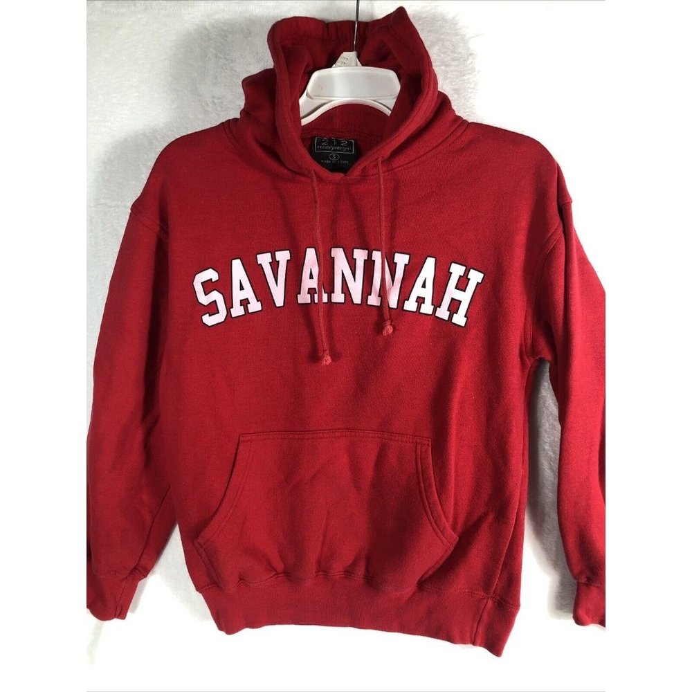 Savanna Red Heavy Weight Sweater Sweatshirt Hoodie Men’s Size Small